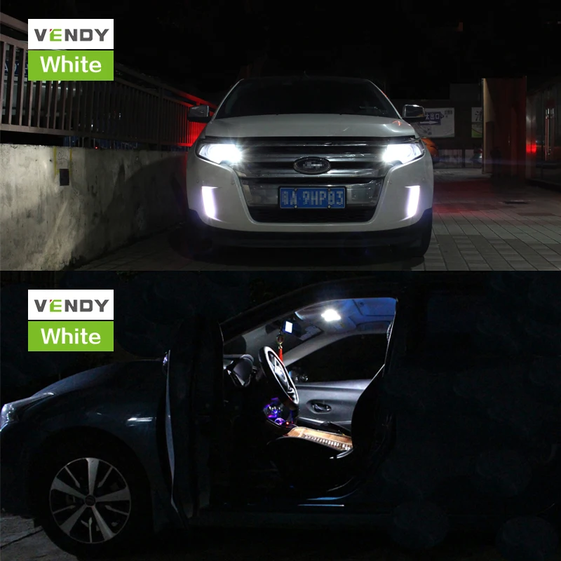 10 шт. W5W T10 3030 светодиодные фары для автомобиля 12V 194 168 2825 ширина положения лампы