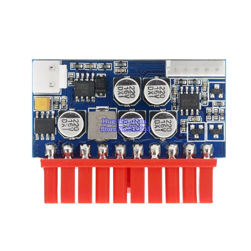 DC ATX 90W Mini ITX Встроенная плата преобразования модуля питания 12V с низкой мощностью