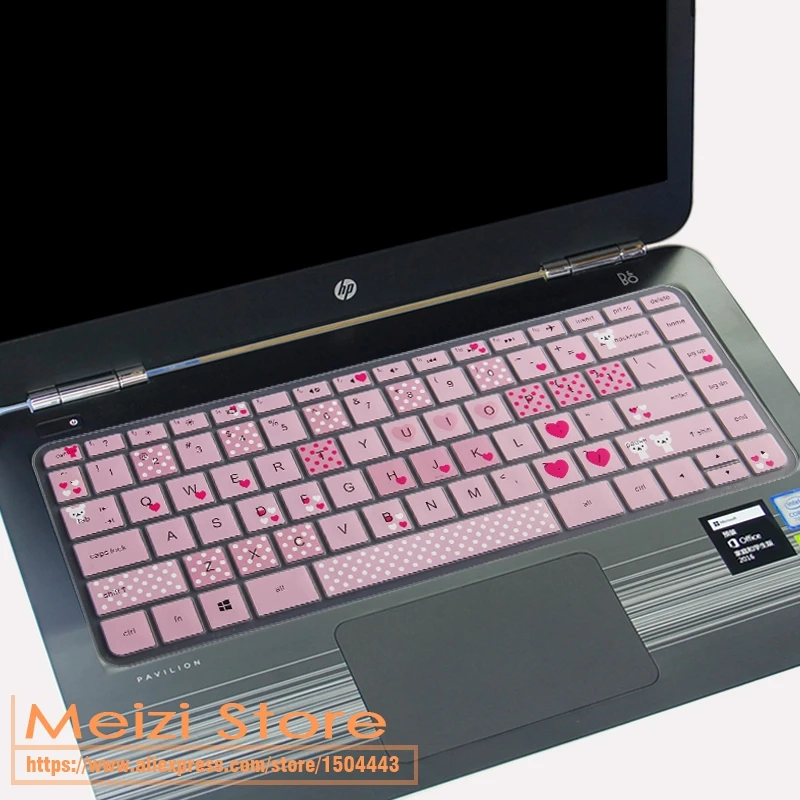 cartoon Для hp 240 G4 245 G4 245 G5 246-G4 340 G3, 346 G3 346 G4 павильон 14-ab010tx 14-ab011tx 14-aq001tu крышка клавиатуры - Цвет: cartoon