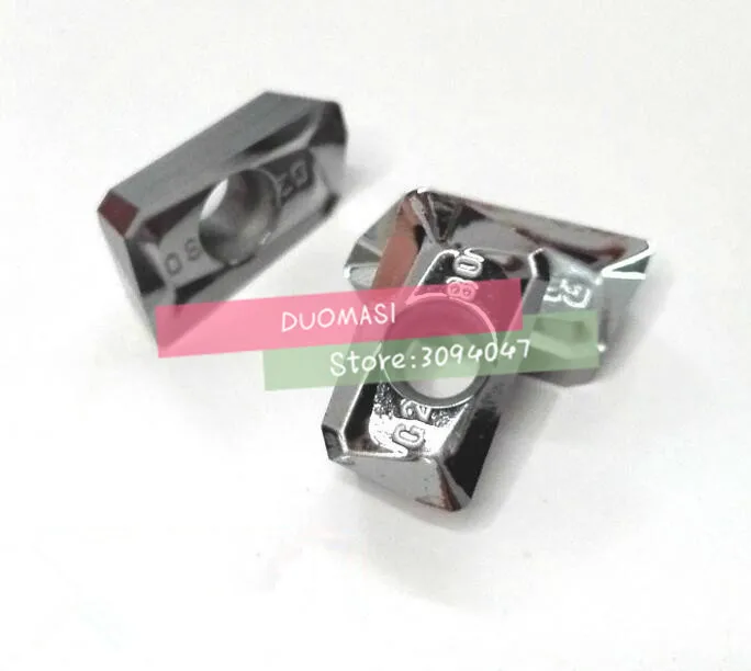 

Бесплатная доставка, алюминиевый Карбид ЧПУ APKT1135, R0.8 фрезерная вставка, токарный инструмент с ЧПУ, обработка алюминиевых продуктов