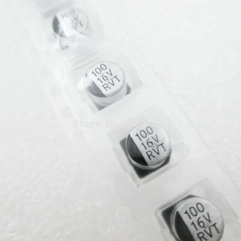 

20PCS/LOT 100UF 16V 6.3mm*5.4mm SMD Electrolytic Capacitor 16v 100uf