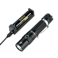 sofirn sp32a v2 0 led flashlight 18650 cree xpl2 led lamp torch flashlight tactical ramping temperature regulation lanterna new