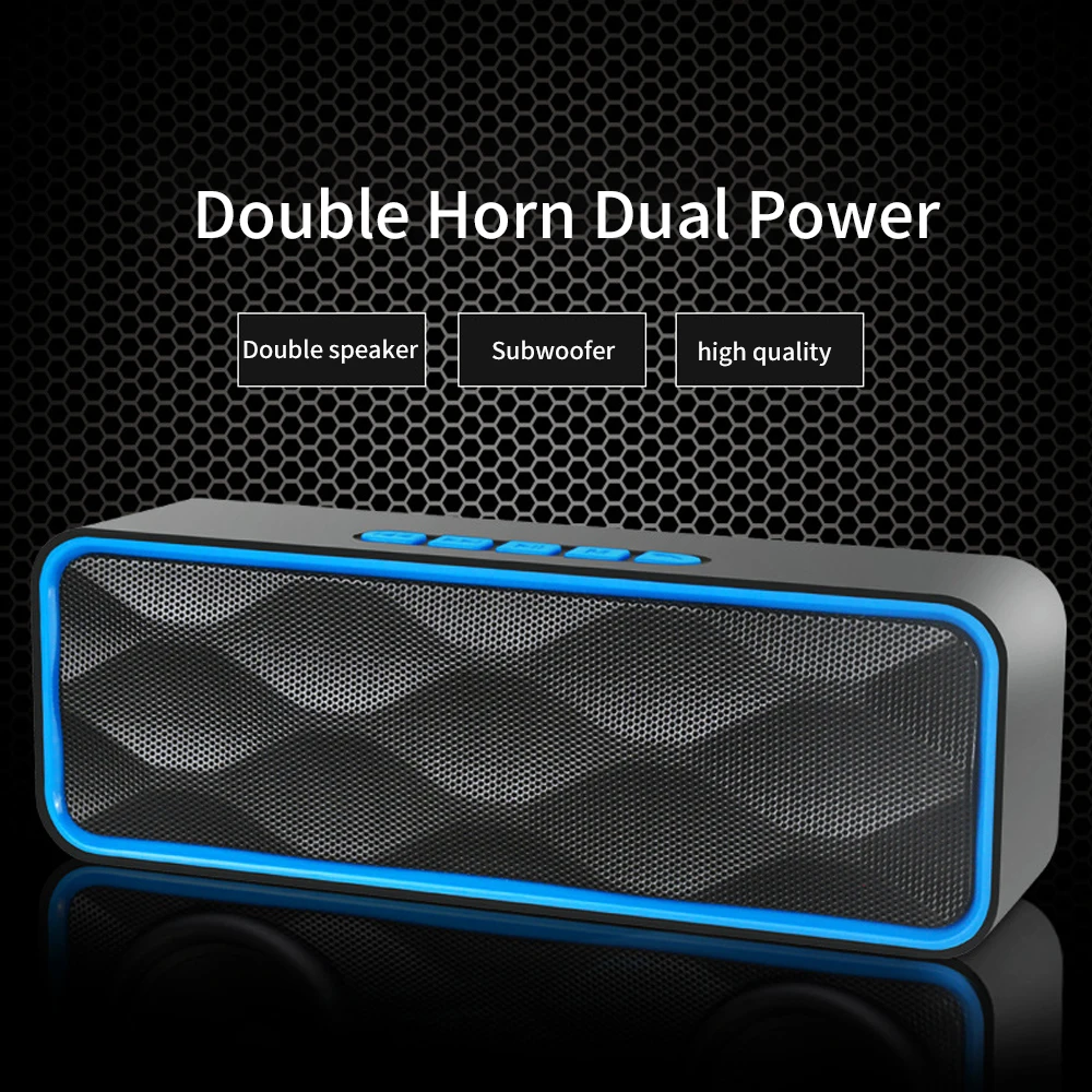 ANRY Bluetooth динамик портативный беспроводной громкоговоритель для планшетного телефона не-водонепроницаемый стерео музыка USB AUX TF FM телефонный звонок