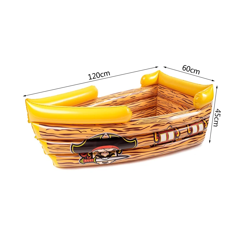 Надувные охладитель напитков плавающая пиратский корабль для вечеринка у