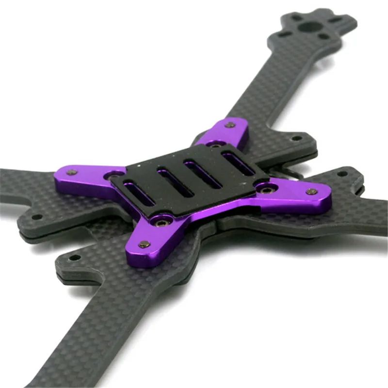 Alfa-LX5 220 мм 3 K углеродное волокно настоящий X рама набор 4 толщина руки для DIY RC Multirotor