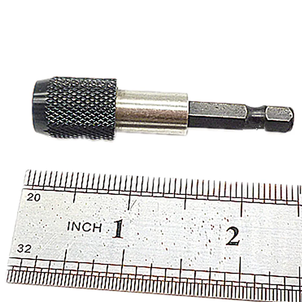 1/4&quot Hex Shank Quick Release Electric Drill Magnetic Screwdriver Bit Holder 60mm Extension Bars Tool For Batch Head | Инструменты