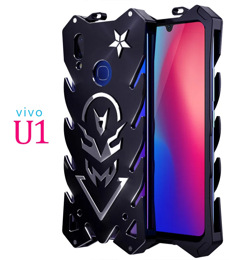 VIVO IQOO Zimon роскошный Тор сверхмощный бронированный металлический алюминиевый чехол для телефона для VIVO IQOO S1 Pro VIVO U1 X27 Pro Y91 Y97 Y93 чехол