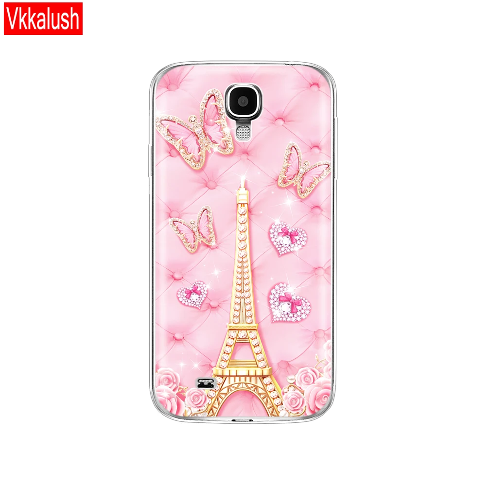 80145 Мягкий силиконовый чехол для samsung Galaxy S4 I9500, чехол из ТПУ для samsung S4, чехол для телефона, защитный чехол для S 4 - Цвет: 80145