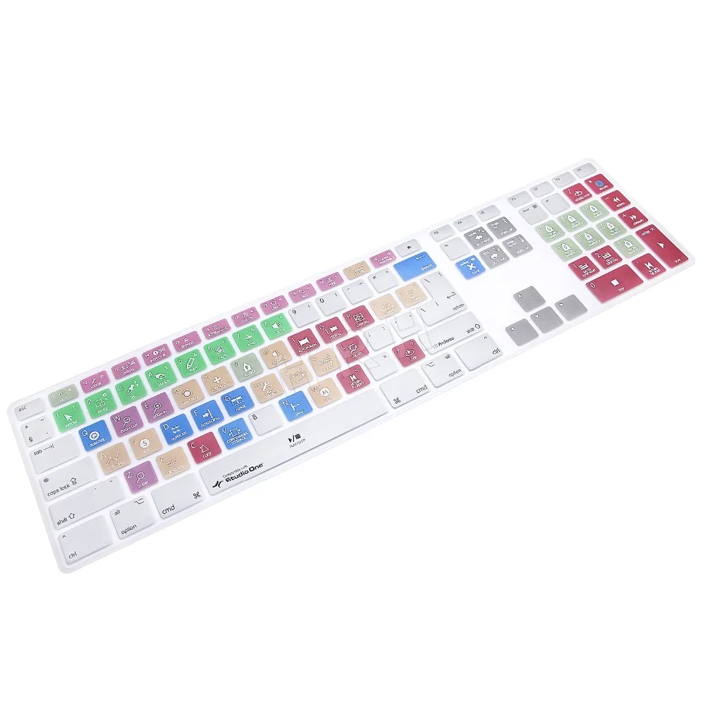 Для Apple клавиатура с цифровой Проводная USB Studio One Hot keys дизайн Клавиатура Обложка