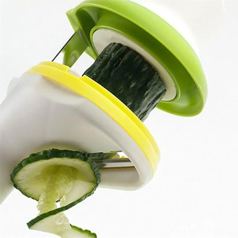 Спиральная тёрка для овощей QuickDone AKC5005 измельчитель ручной компактный спиральный