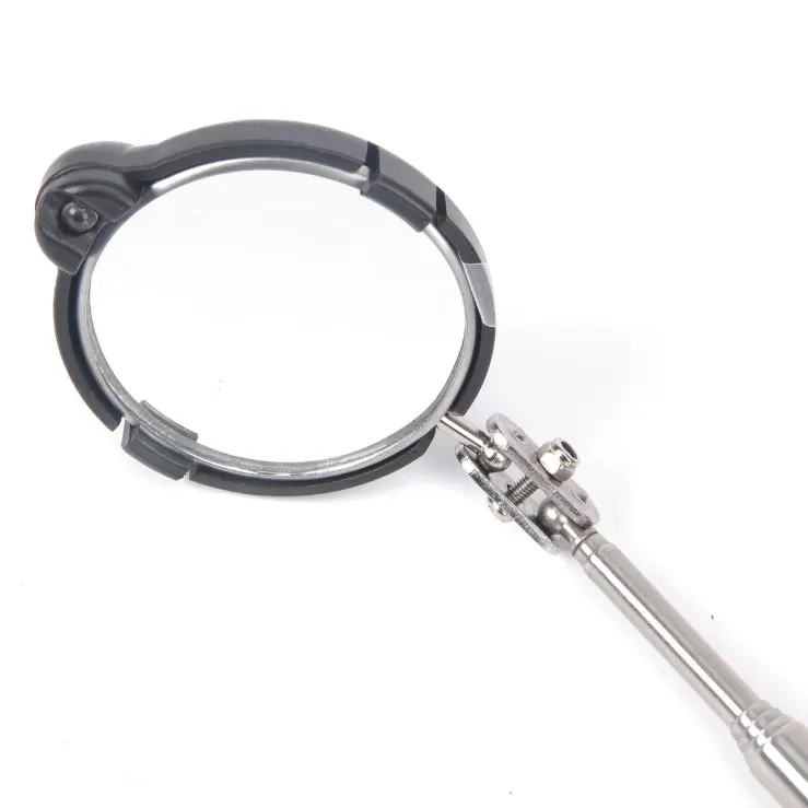 Telescopic detection car mobile phone repair folding mirror welding chassis universal inspection with light | Инструменты