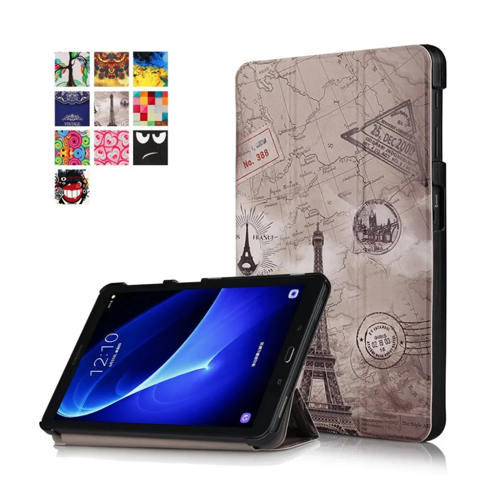 Модный защитный чехол подставка для планшета Samsung Galaxy Tab A 10 1 ''A6 T580N T585C с
