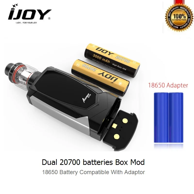 IJOY флеш накопителей “Мстители” 270 комплект 234 Вт PD270 Box Mod с 4 7 мл Subohm Vape Танк X3