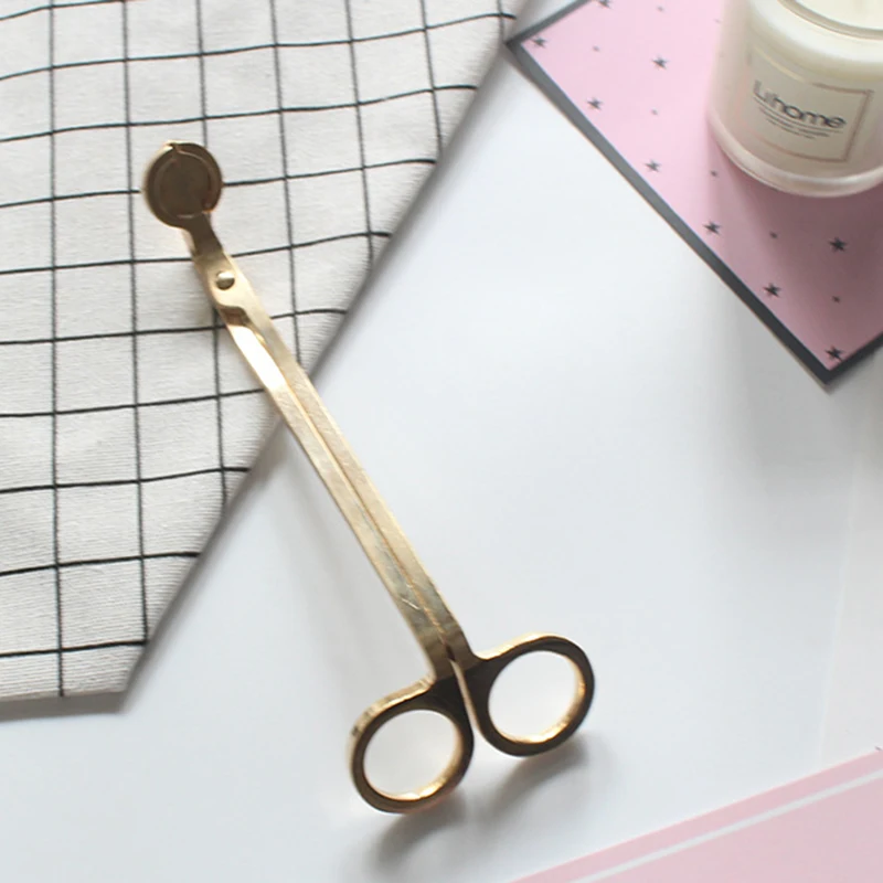 Свеча фитиль масляная лампа из нержавеющей стали ножницы обрезки триммер съёмцы