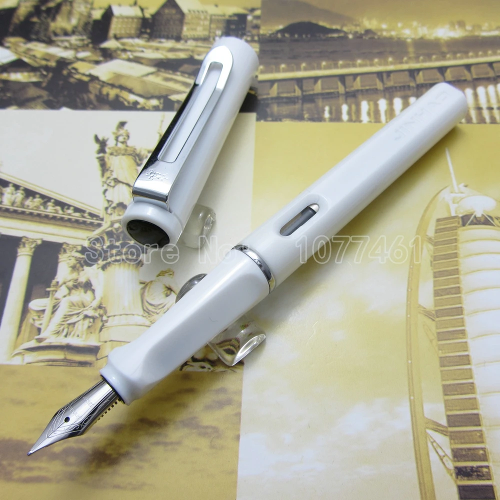 Перьевая ручка Jinhao J3T52 для офиса черный белый красный синий зеленый желтый