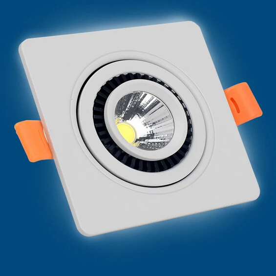 Бесплатная доставка монолитный блок светодиодов 12 Вт приглушаемый потолочный