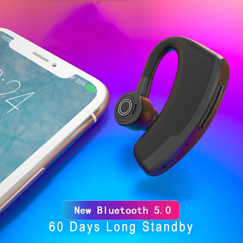 Беспроводные наушники V10 с микрофоном быстрая зарядка Bluetooth 5 0 голосовое