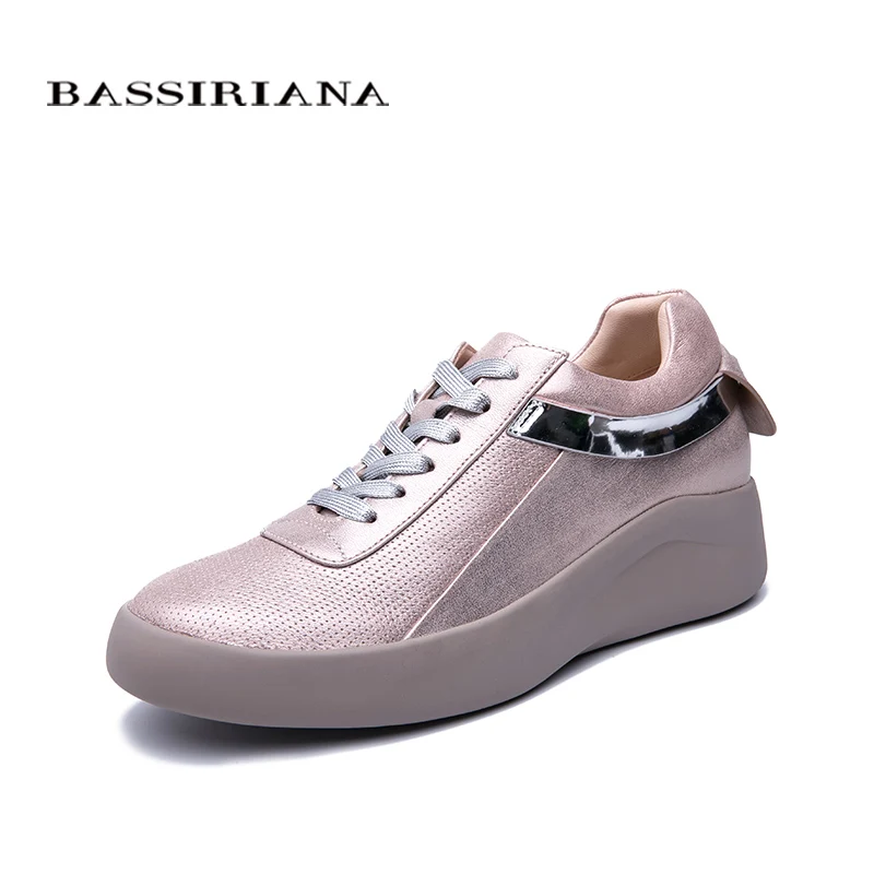 BASSIRIANA/Новая весенне-осенняя Праздничная женская повседневная обувь из