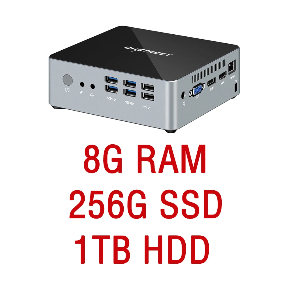 Розовый Chatreey мини ПК i5 7200u i7 4500u DP VGA HDMI 4k@ 60 Гц тройной дисплей windows linux legacy HTPC компьютер - Цвет: Розовый
