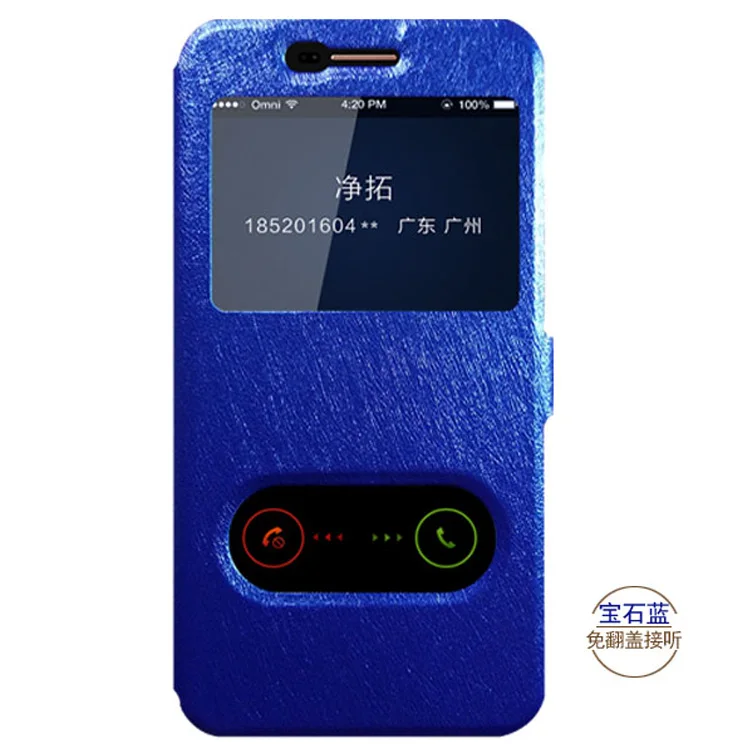 Blue Для Lg K4 Чехол кожаный Жесткий Стенд бизнес флип-чехол для LG K4 Европейская версия 5," чехол для телефона s funda Lg X230 чехол - Цвет: Blue