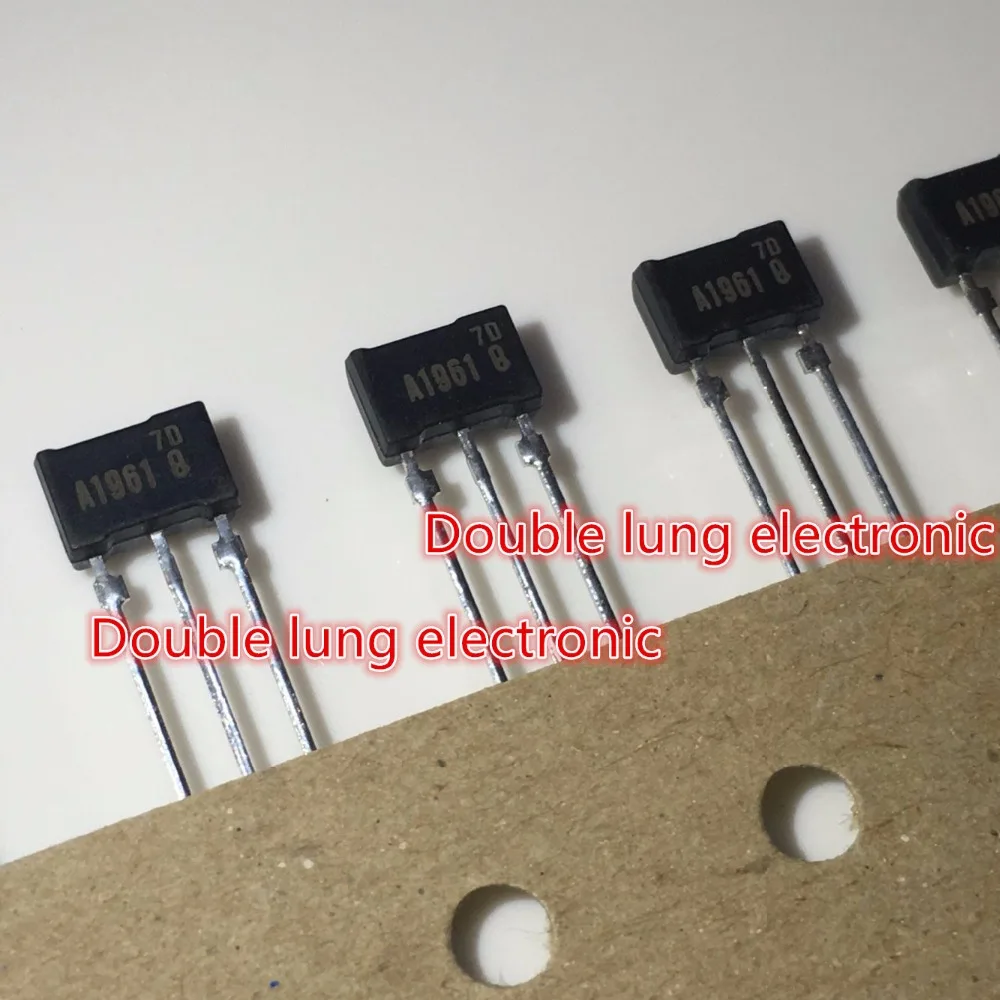 

10 шт./лот 2SA19610QAHW 2SA1961Q 2SA1961 A1961 TO92F PNP Транзисторы 70mA 200V