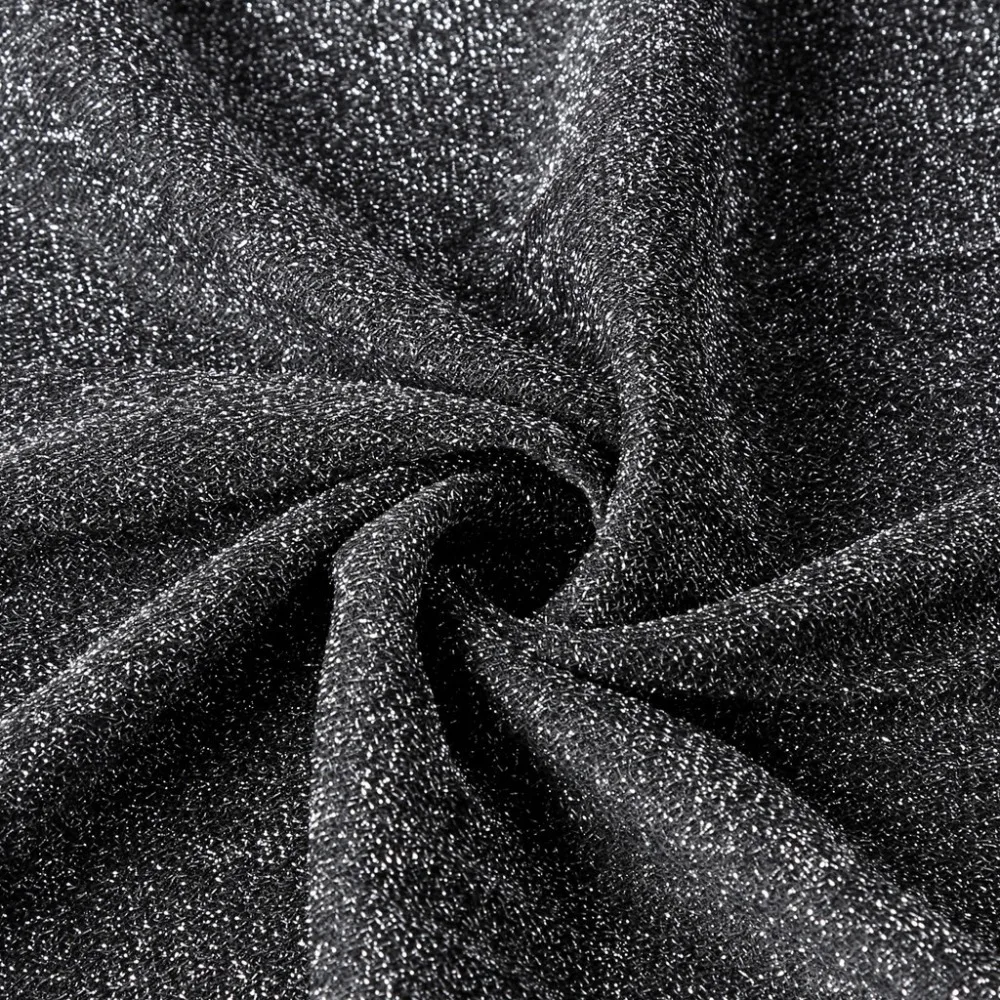 Новинка женская мода сексуальная водолазка майка блестящий вид без рукавов