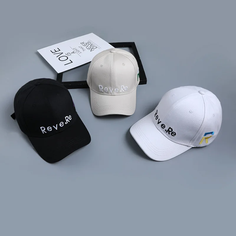 2019 модная новая вышитая буквами боковая Буква R кепка мужская и женская