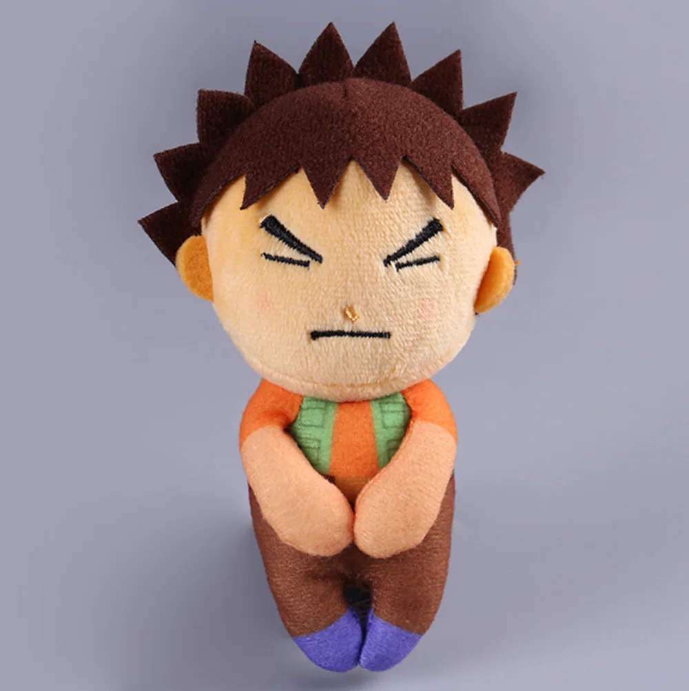 17 видов стилей Psyduck Meowth Ash Ketchum Brock James Jessie Misty 12 см плюшевый брелок в розницу - Цвет: Brock