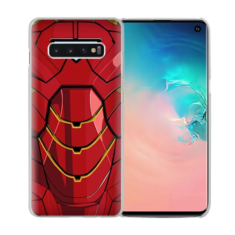Marvel Герой Железный человек телефон чехол s для samsung Galaxy S10e S10 плюс S8 S9 плюс S6 S7 край A40 A50 A70 M20 чехол Coque