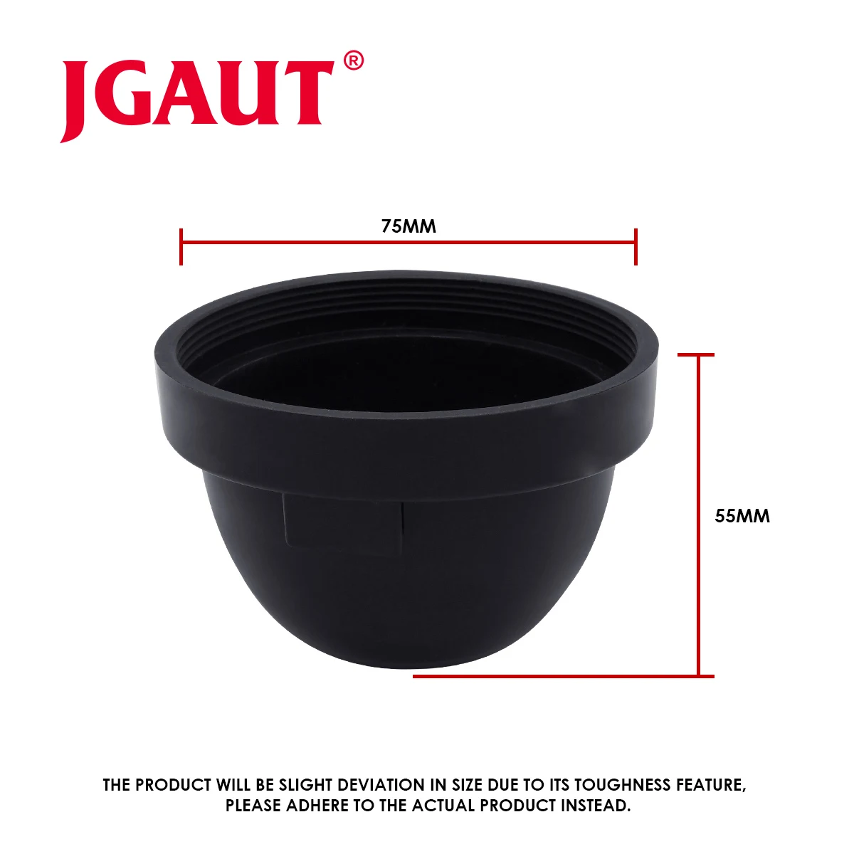 JGAUT T75 75 мм X 55 1 шт. HID светодиодная фара головного света Фонарь с резиновым