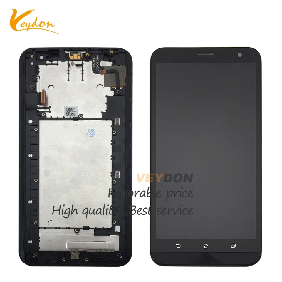 6 0 ''Для ZenFone 2 Laser ZE601KL ЖК дисплей Z011D ZE 601KL сенсорный экран дигитайзер Замена с