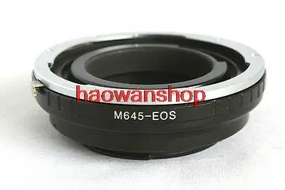 Кольцо адаптера для объектива фотоаппарата Mamiya 645 m645 к корпусу камеры canon 1dx 5d3 5d4 6d