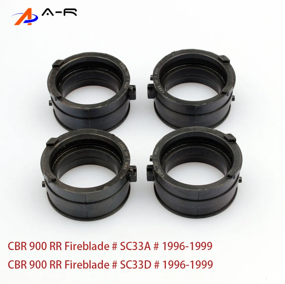 

4 шт., изолятор для впускной трубы карбюратора для Honda CBR900RR CBR 900 900RR CBR900 RR 1993 - 1999 1994 1995