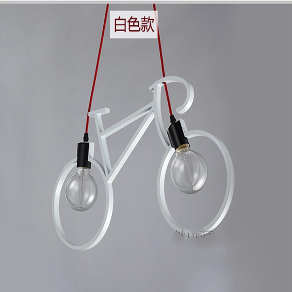 Скандинавские современные велосипедные железные светодиодные потолочные