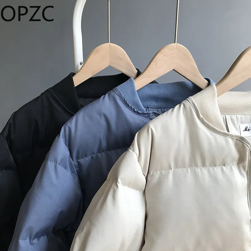 Opzc 2018 Новинка зимы для отдыха теплые с длинным рукавом Однотонная одежда
