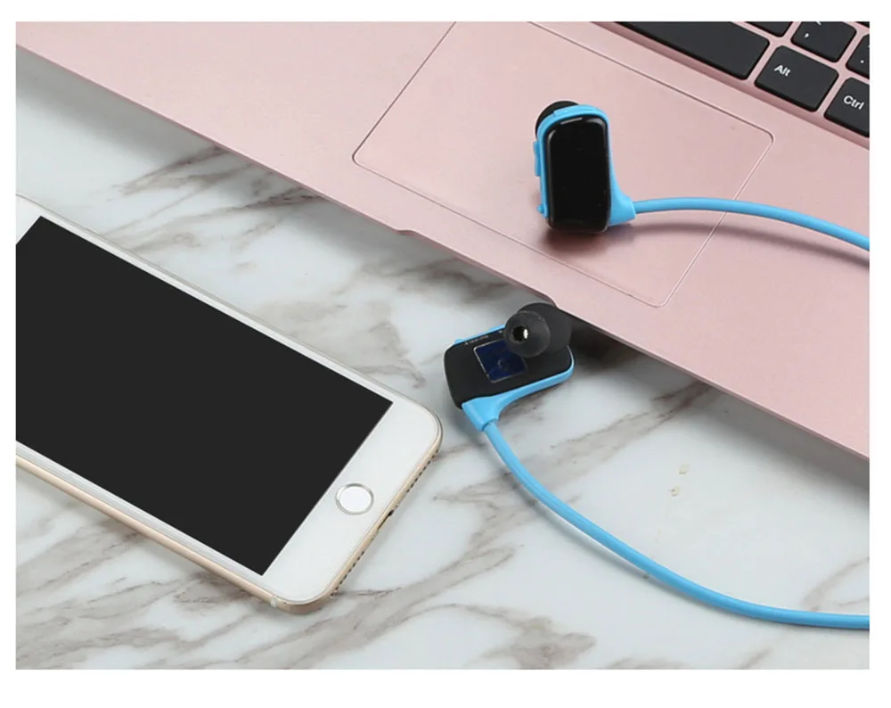003 MP3-плеер беспроводная гарнитура Bluetooth наушники спортивные стереонаушники 8 GB/16G/32G музыкальный плеер