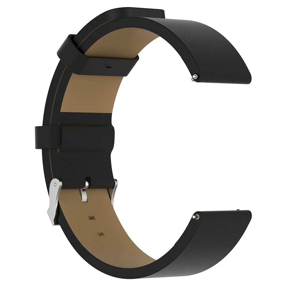 22 мм Замена искусственная кожа Смарт часы ремешок для Fitbit Versa 2