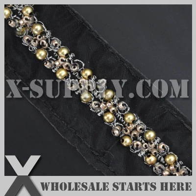 Бесплатная доставка DHL черная Свадебная кружевная отделка с пластиковыми