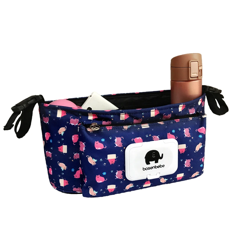 Органайзер для детской коляски модная универсальная сумка хранения подгузников