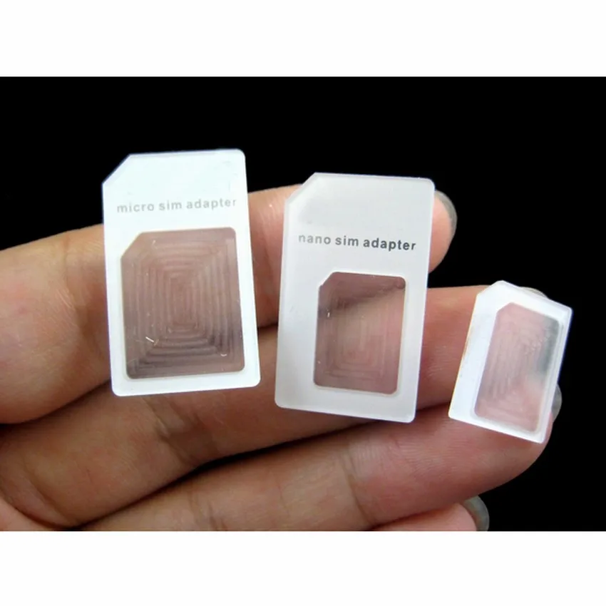 NYFundas 4 в 1 noosy Dual Sim карта адаптер для iPhone 6S 5 samsung Nano адаптер для микро стандартной sim-карты адаптер для извлечения контактный ключ