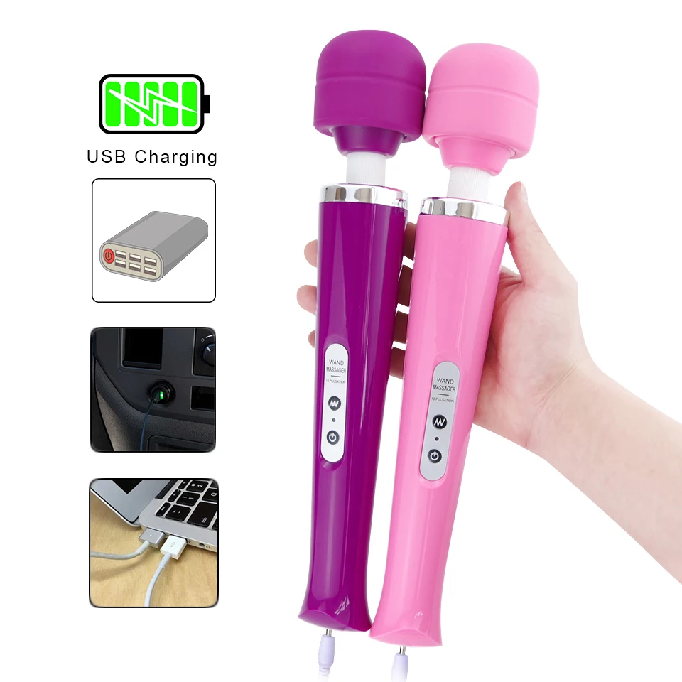 DOMI секс магазин USB зарядка Волшебная палочка массажер киска стимуляция мощная