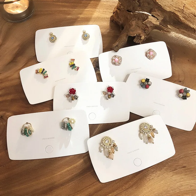 2019 корейские изысканные серьги-гвоздики для женщин девушек Boho серьги с цветами и