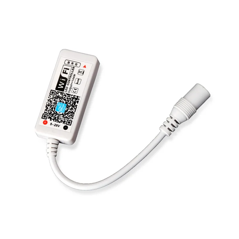 16 миллионов цветов Wifi RGB/RGBW led контроллер управление смартфоном Режим музыки и