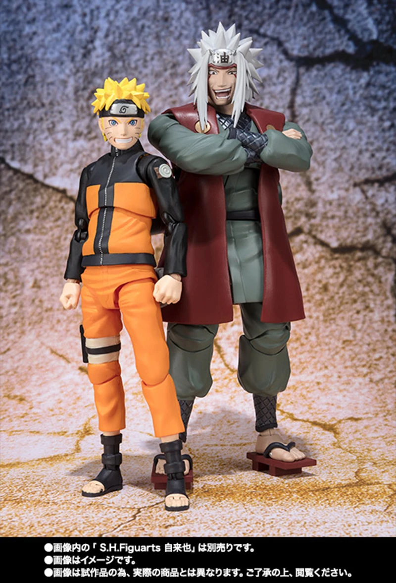 CMT Оригинальные BANDAI Tamashi Наций Наруто S. H. Figuarts СВЧ Узумаки Sennin режим фигурки аниме