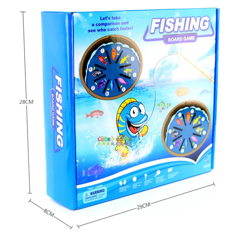 Обучающие Настольные игры для родителей и детей игрушки рыбалки двойная игра