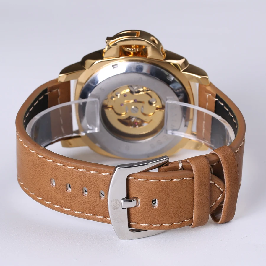 Часы наручные мужские с автоподзаводом брендовые Роскошные Дизайнерские в стиле