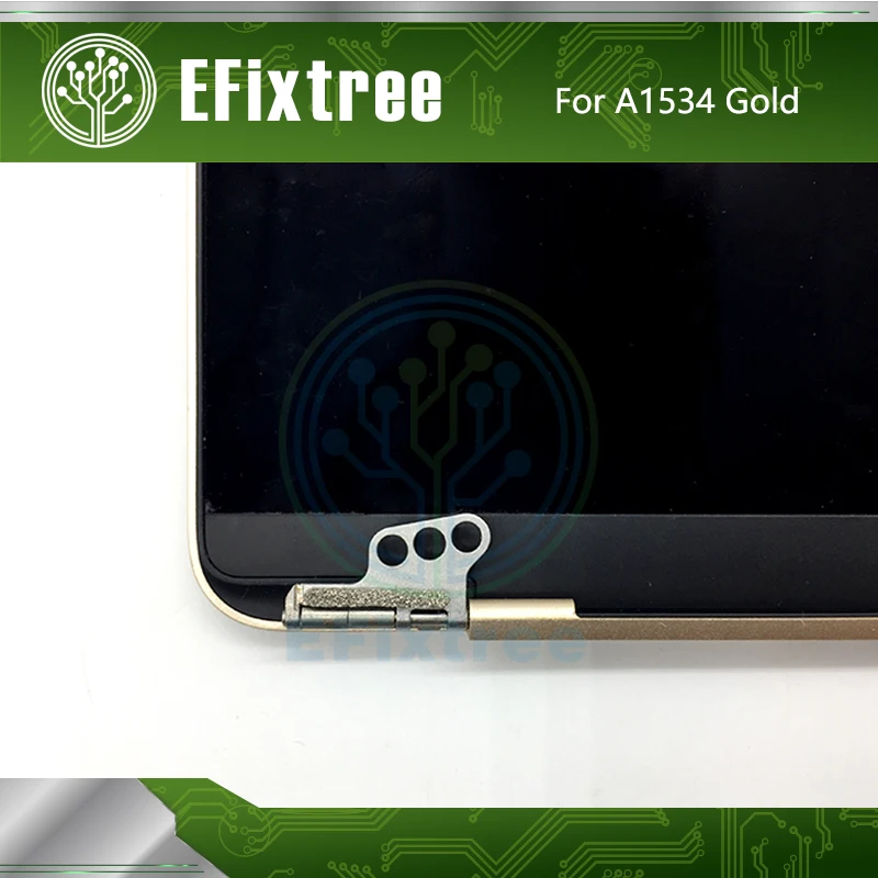 Полностью протестированный 2304x1440 A1534 дисплей в сборе золотой для Apple Macbook Retina ЖК