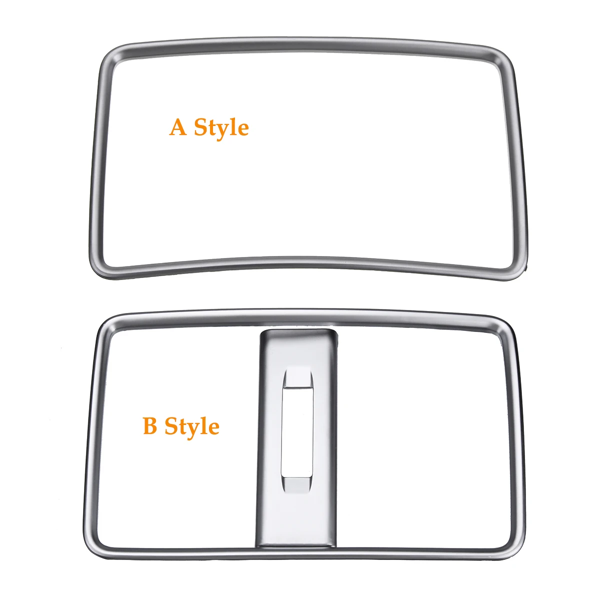 Автомобильная задняя вентиляция кондиционера? Хромированная отделка для Mercedes Benz