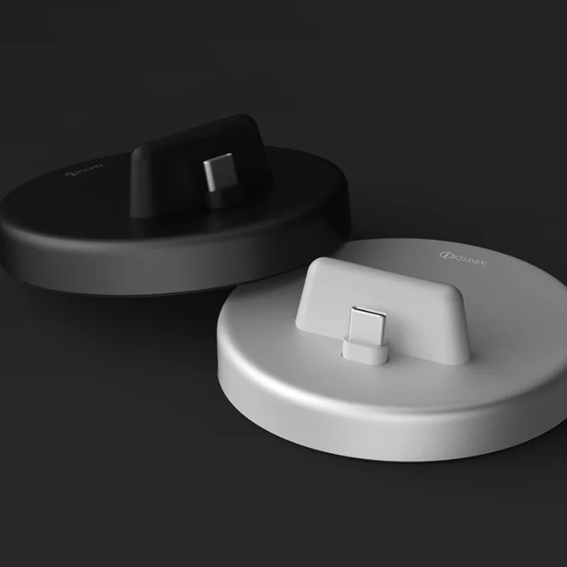 Оригинальное Беспроводное зарядное устройство Xiaomi Panki type-c с подставкой для телефона 18 Вт быстрая Беспроводная зарядная площадка для samsung huawei кабель 1,2 м H19