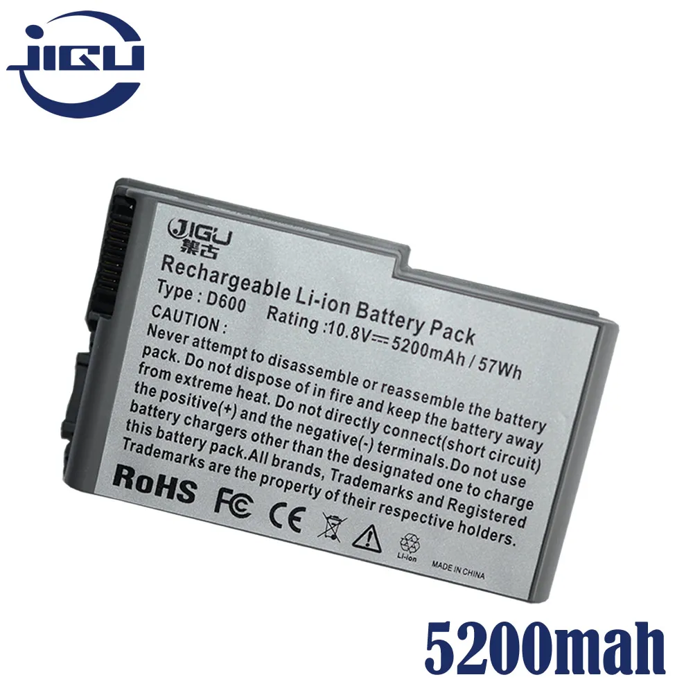 JIGU Новый аккумулятор для ноутбука Dell Latitude D500 D505 D510 D520 D600 D610 D530 серии замена: 4P894 C1295